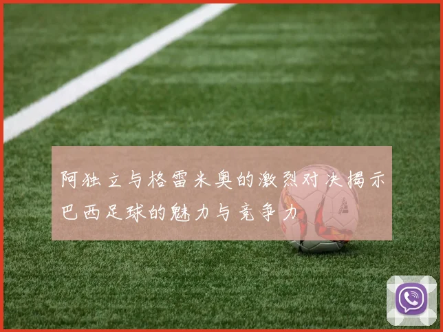 阿独立与格雷米奥的激烈对决揭示巴西足球的魅力与竞争力